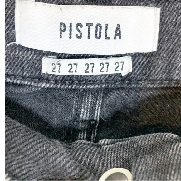 Pistola High Rise Distressed Cigarette Jeans Size 27 - Picture 7 of 8